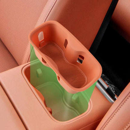 For 2026 Leapmotor C10 Front Armrest Water Bottle Silicone Pad