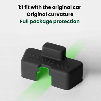 For Leapmotor B10 Silicone OBD Interface Dust Protective Cover