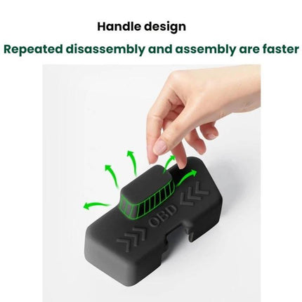 For Leapmotor B10 Silicone OBD Interface Dust Protective Cover