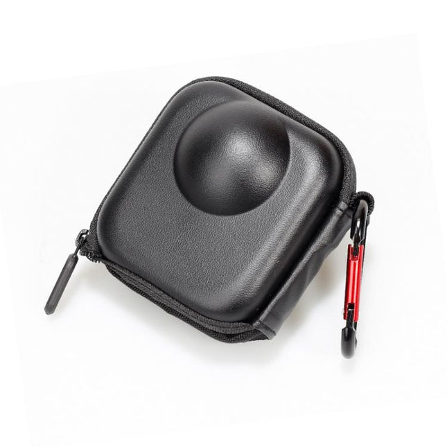 For GoPro MAX2 Compact Hard Shell Carrying Case Protective Storage Bag With Carabiner Clip, Carrying Case