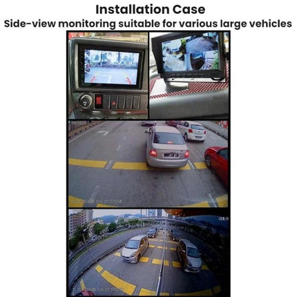 Truck Right Side Blind Spot Waterproof Night Vision HD Reversing Camera, AHD1080P CS7 Starlight, AHD1080P CS12 Starlight, AHD1080P CS13 Starlight, AHD1080P CW3 Starlight Dual Lens, AHD1080P CS11 With Infrared LED, AHD720P CS11 With Infrared LED        ...