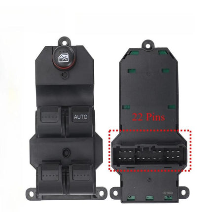 For 2002-2006 Honda CR-V Window Lift Master Switch 35750S9A0130, 35750S9A0130