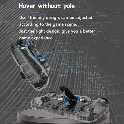 For Nintendo Switch 6-Axis Motion Sensor Controller Direct-Insert Hall Effect Joysticks With RGB Lighting
