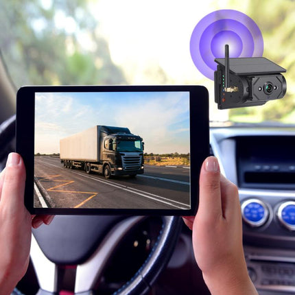 Wireless WIFI Magnetic Solar-powered Car Recorder Reversing HD Camera