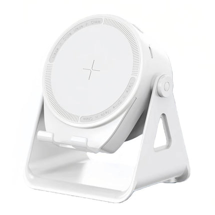 Multifunctional Wireless Sensor Speaker Rotating Phone Holder With RGB Lights