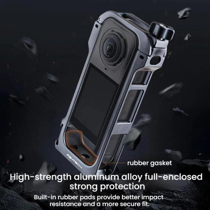 For Insta360 X4 Air PGYTECH Rabbit Cage Metal Protective Case