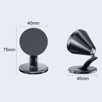 Car Dashboard Magnetic Navigation Folding Rotating Phone Holder, D63
