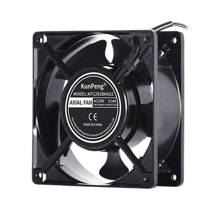 KunPeng KP12038HAS2 12cm Oil-Impregnated Bearing Cooling Fan Industrial AC Fan, 110V, 220V, 380V