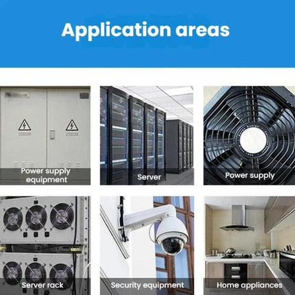 KunPeng KP12038HAS2 12cm Oil-Impregnated Bearing Cooling Fan Industrial AC Fan, 110V, 220V, 380V