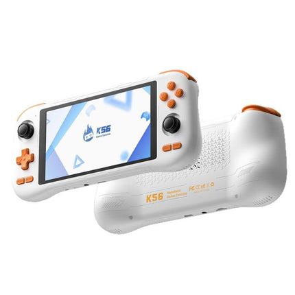 K56 Retro Game Console With 5.5-Inch Touchscreen Android 14 OS, ES-DE Frontend For Faster Gameplay, Without Game Card, 6+128G