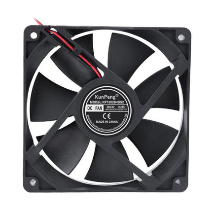 KunPeng DC12025SL12cm Oil-Impregnated Bearing DC Fan Freezer Cooling Fan, 12V, 24V