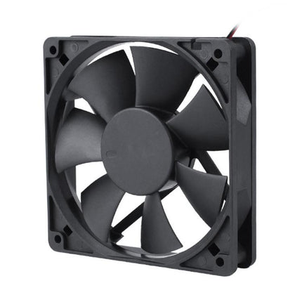 KunPeng DC12025SL12cm Oil-Impregnated Bearing DC Fan Freezer Cooling Fan, 12V, 24V
