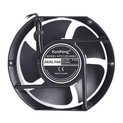 KunPeng 38W 2600r/Min Ball Bearing Cooling Fan Charging Pile Axial Flow Fan, 110V, 220V, 380V