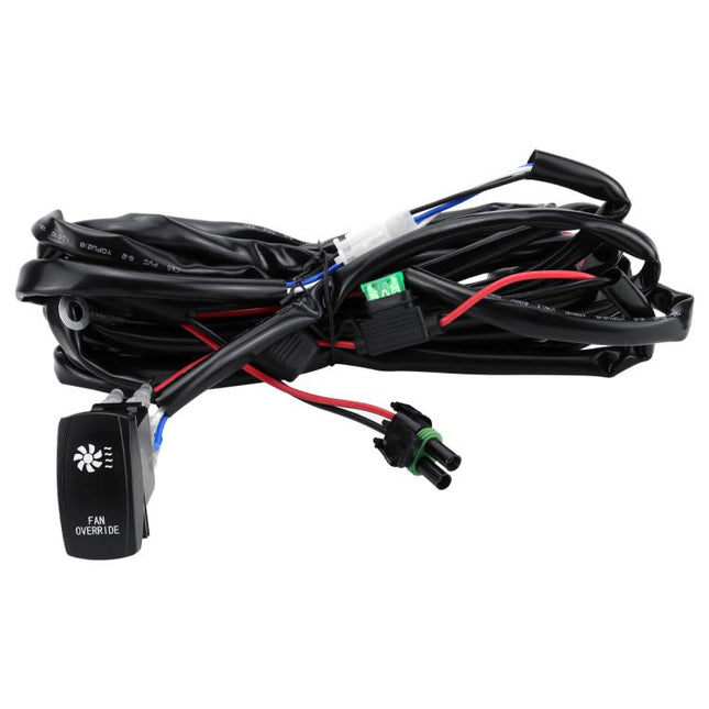 UTV Cooling Waterproof Fan Harness Switch Kit