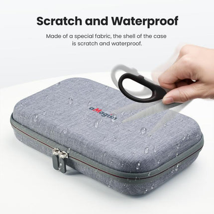aMagisn Medium Carrying Case For Insta360 X4 Air/X4/X5 Hard EVA Shell with Removable Soft Interior, For Insta360 X4 Air/X4/X5