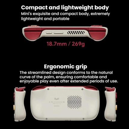 AYANEO Pocket AIR Mini 4.2 Inch 60Hz LCD Screen Android 11 Handheld Game Console Hall Effect Joystick Game Player, White 2G+32G, Black 2G+32G, Retro 3G+64G, White 3G+64G, Black 3G+64G