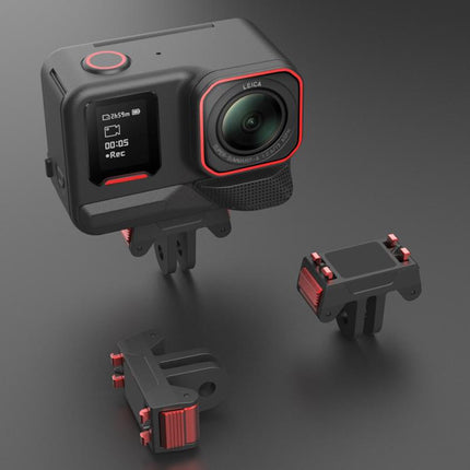 Magnetic Quick-Release Adapter Base for Insta360 X5, Ace Pro 2, Ace Pro, 2-claw Magnetic Adapter