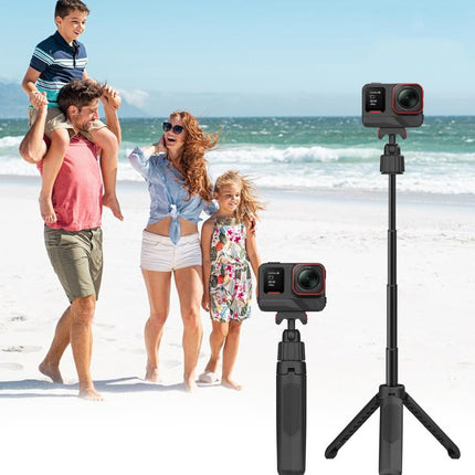 Magnetic Quick-Release Selfie Stick Tripod for Insta360 X5 / Ace Pro 2 / Ace Pro with 360-Degree Rotation, for Insta360 X5, Ace Pro 2, Ace Pro