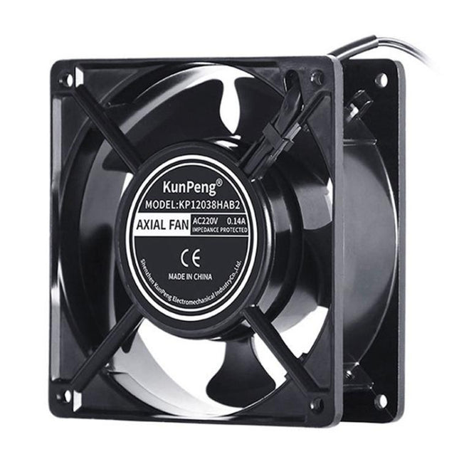 KunPeng 23W 12cm Ball Bearing AC Cooling Fan Industrial Humidifier Fan, 110V, 220V, 380V