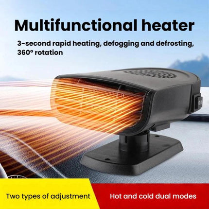 150W Universal Multi-Functional Car Heater Heating & Cooling Dual-Purpose Demisting Fan, 12v, 24v