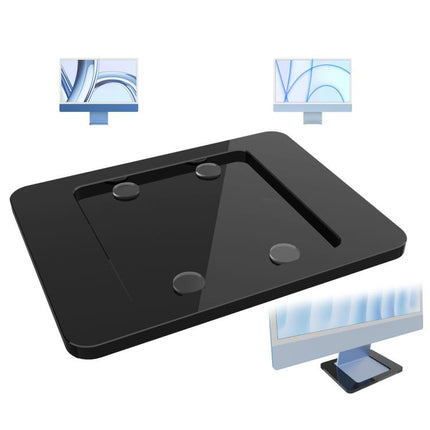 For 24-Inch IMac M1-M3 Acrylic Widened Base Desktop Stand Enhanced Stability Holder, Base