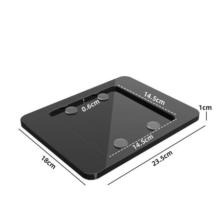 For 24-Inch IMac M1-M3 Acrylic Widened Base Desktop Stand Enhanced Stability Holder, Base