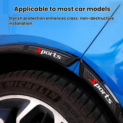 2pcs Car Wheel Arch Anti-Collision Strip Universal Car Anti-Scratch Sticker
