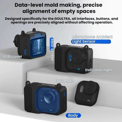 For Insta360 Go Ultra Flymile Action Camera Silicone Protective Case