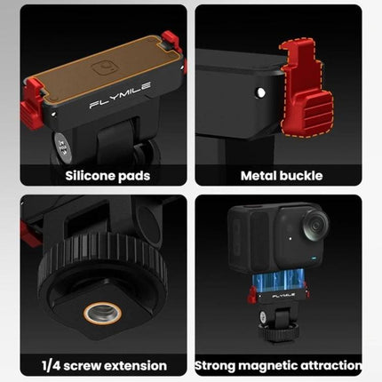 For Insta360 Go Ultra Flymile Magnetic Gimbal Quick Release Extension Base, GU017