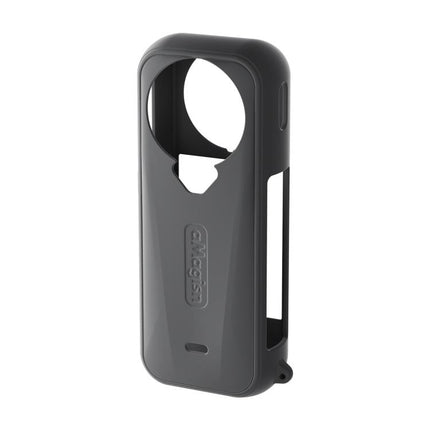 For Insta360 X4 Air Camera, aMagisn Silicone Case Black, aMagisn Silicone Case Gray, aMagisn Silicone Case & Lens Cap Black, aMagisn Silicone Case & Lens Cap Gray