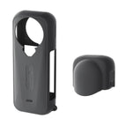 aMagisn Silicone Case & Lens Cap Black