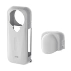 aMagisn Silicone Case & Lens Cap Gray