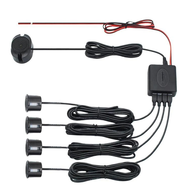 4-sensor Car Reversing Radar With Buzzer