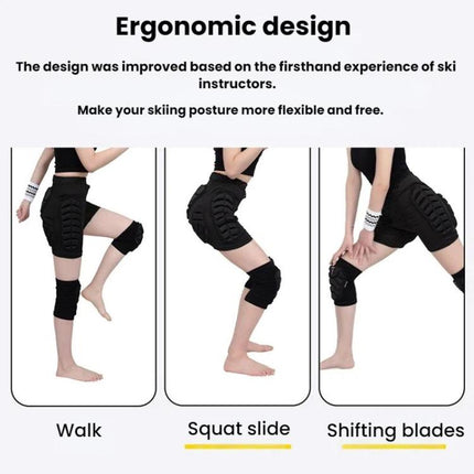 SULAITE Outdoor Sports Skiing Roller Skating Safety Anti-fall Protective Hip Pants, S, M, L, XL, XXL