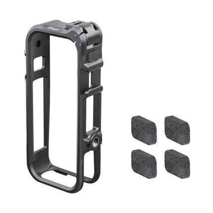 For Insta360 X4 Air AMagisn Camera Cage Plastic Expansion Frame With Windproof Foam