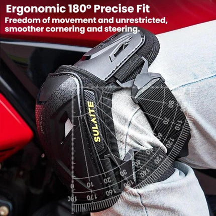 SULAITE Motorcycle Knee Pads High-Strength TPU Anti-Fall Protective Gear