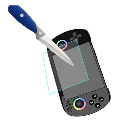 For ANBERNIC RG40XX H Console Screen Protector 9H Hardness Tempered Glass HD Clear Anti-Scratch Film