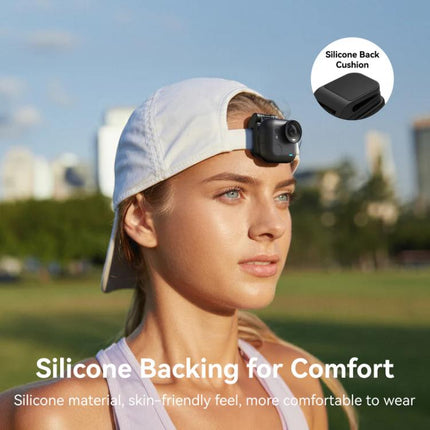 For Insta360 Go Ultra Camera TELESIN Magnetic Pivot Clip First-Person View Cap Mount Accessory