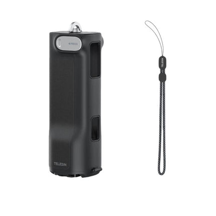 For Insta360 X5/X4 TELESIN Foldable Utility Grip Shooting Handle with Built-in Tripod