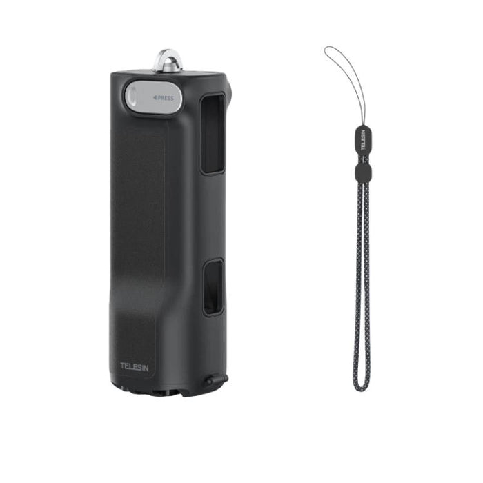 For Insta360 X5/X4 TELESIN Foldable Utility Grip Shooting Handle with Built-in Tripod