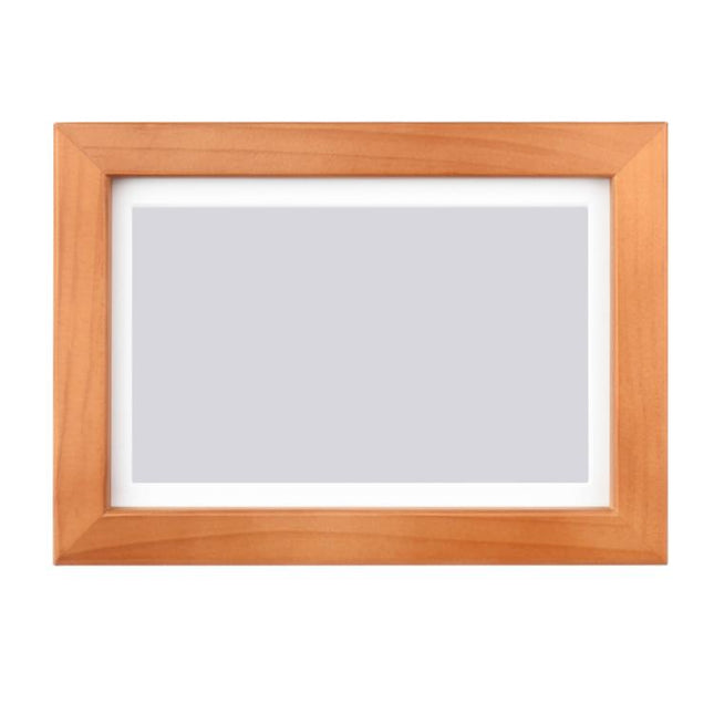 WAVESHARE ESP32-S3 7.3-Inch E6 Full-Color E-Paper Display With Solid Wood Frame 800 × 480 Resolution, 32408