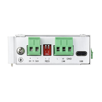WAVESHARE CAN FD Protocol Converter Compatible With CAN 2.0A/2.0B Protocols Spports DIN Rail Mounting, 32599
