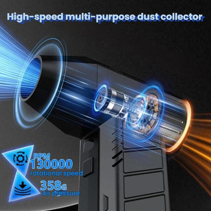 Brushless Turbine Motor Vacuum Blower High-Powered Powerhouse Fan, CL10max