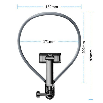 SCS-NH001 First Person View Neck & Chest Phone Mount Anti-Shake Hands-Free Holder For Shooting, SCS-NH001