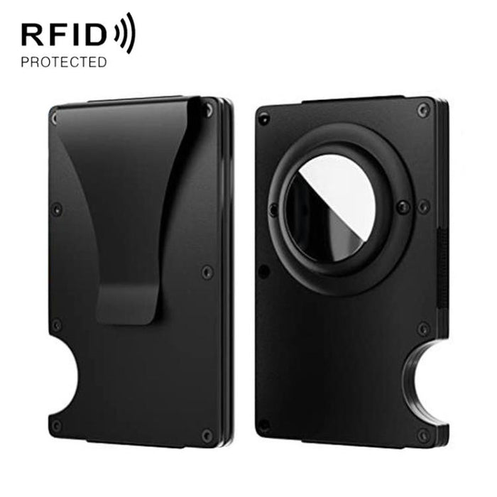 For AirTag 2nd Gen / AirTag 1st Gen Metal Card Holder RFID Blocking Wallet