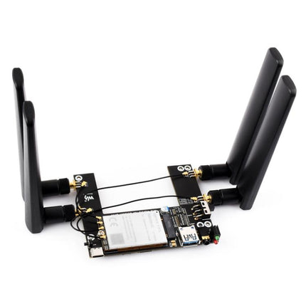 WAVESHARE 5G / 4G / 3G Module, Includes RM520N-GL Module, Supports 5G NSA And SA Networking, GNSS Positioning, 32256