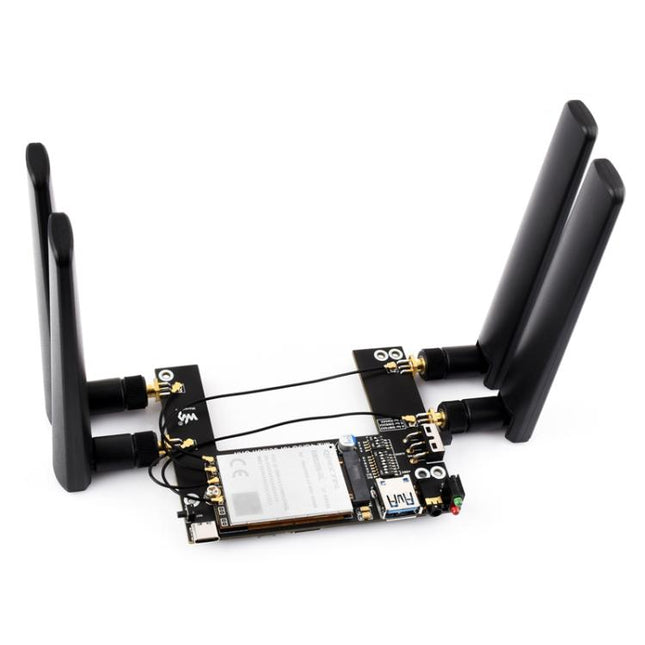 WAVESHARE 5G / 4G / 3G Module, Includes RM520N-GL Module, Supports 5G NSA And SA Networking, GNSS Positioning, 32256