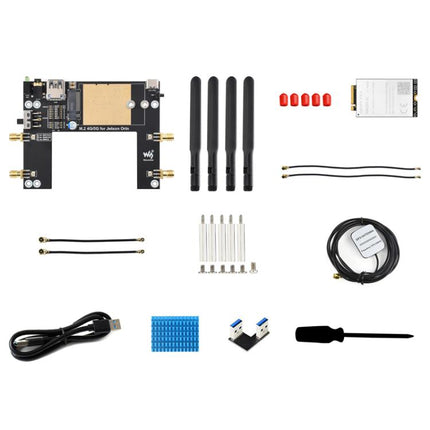 WAVESHARE 5G / 4G / 3G Module, Includes RM520N-GL Module, Supports 5G NSA And SA Networking, GNSS Positioning, 32256