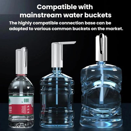 Electric Foldable Water Pump For Bottled Water Household Intelligent Water Dispenser, No Base, With Base
