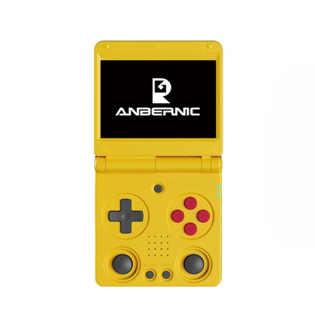 ANBERNIC RG 34XXSP 3.4-inch IPS Linux Retro Console, Quad-Core Cortex-A53, 5G WiFi, Clamshell with Dual Joysticks, 64G, 64G+128G, 64G+256G